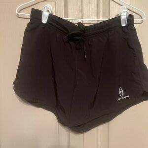 Harrow  Black Athletic Shorts with Adjustable Waistband